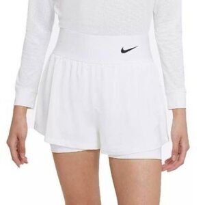 Nike Tennis Sports Shorts in White